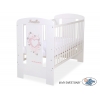 Weiß Babybett 120x60cm Chic