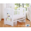 Weiß Babybett 120x60cm Esel Luca nr 5011-07-813