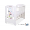 Weiß Babybett 120x60cm Esel Luca nr 5011-07-814