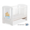 Weiß Gitterbett 120x60cm Teddy Bär Barnaba nr 5005-07-803