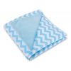 Wendedecke für Kindersitz - Chevron blau