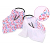 Wendedecke für Kindersitz - flamingo