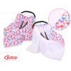 Wendedecke für Kindersitz - flamingo