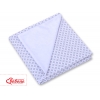 Wendedecke für Kindersitz - Grau-Blumenmuster
