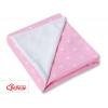 Einschlagdecke für Kindersitz - Sternchen rosa