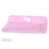 Wickelauflage rosa - Herzen