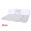 Wickelauflage auf Wickeltisch - Little Prince/Princess grau