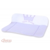 Wickelauflage auf Wickeltisch - Little Prince/Princess lila