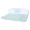 Wickelauflage auf Wickeltisch - Little Prince/Princess minze