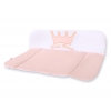 Wickelauflage auf Wickeltisch - Little Prince/Princess puderrosa
