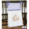 Windelntasche - Teddy Bär Barnaba lila