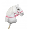 Rosa Zügel für Steckenpferd Hobby Horse