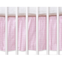 Fest gefaltete Rüsche für Kinderbett 120cm