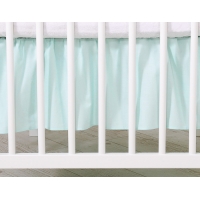 Fest gefaltete Rüsche für Kinderbett 120cm