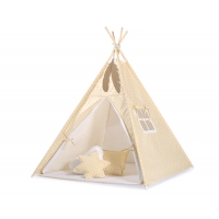 MEGA Set: Teepee Kinder Spielzelt+ Spielmatte+ Kissen