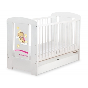 Babybett mit Schublade 60x120 Gute Nacht