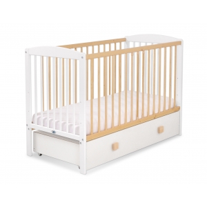 Babybett 60x120 cm Natur Holz