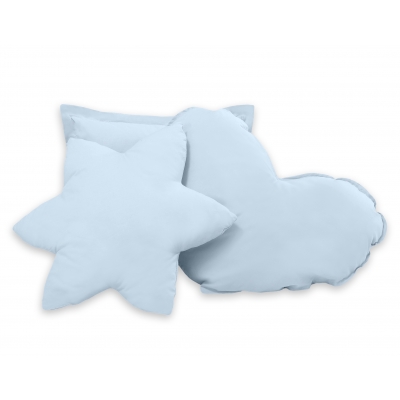 3tlg Kissen-Set - blue