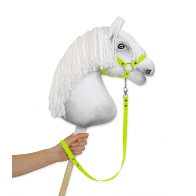 Anbindestrick für Hobbyhorse - neon grün