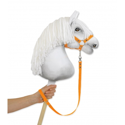 Anbindestrick für Hobbyhorse - neon orange