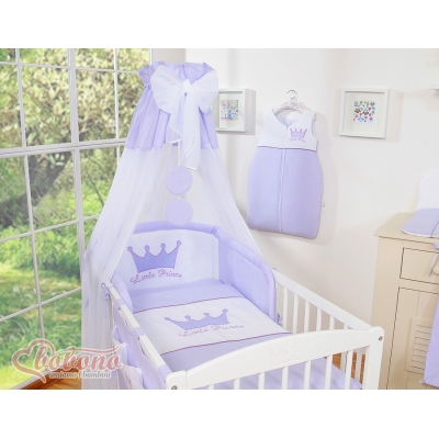 Baby Betthimmel aus Chiffon - Little Prince/Princess lila