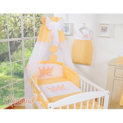 Baby Betthimmel aus Chiffon - Little Prince/Princess Pfirsich