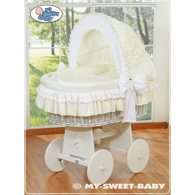 Stubenwagen Baby Creme