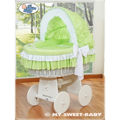 Stubenwagen Baby Grün