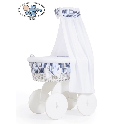 Baby Bollerwagen mit Himmel Marina nr 70202-907*