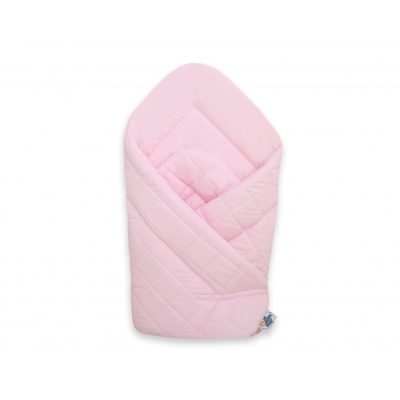 Baby Nestchen Babyhörnchen gesteppt für Babybett - rosa