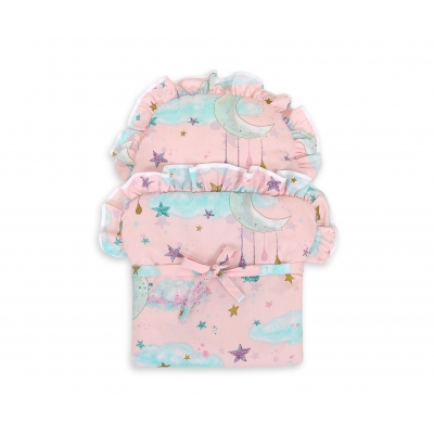 Baby-Puppen-Wickeltuch - Monde rosa