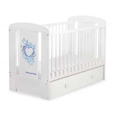 Babybett 120x60cm Chic mit Schublade MAXI 49