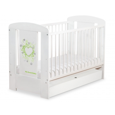 Babybett 120x60cm Chic mit Schublade STANDARD 26