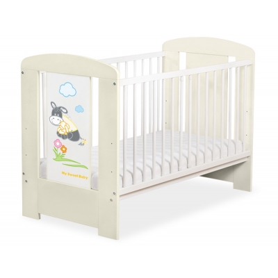 Babybett Creme 120x60cm Esel Luca nr 5011-10-816