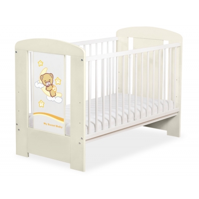 Babybett 120x60cm Gute Nacht Creme