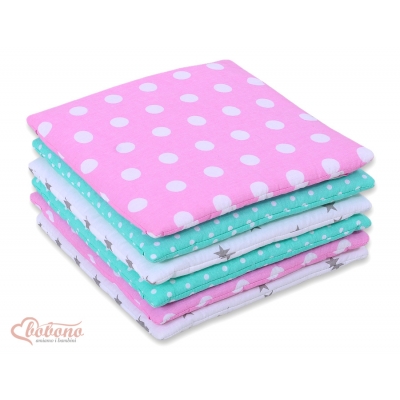 Babybett Kopfschutz 6tlg - Set 36