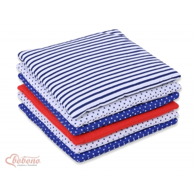 Babybett Kopfschutz 6tlg - Set 48