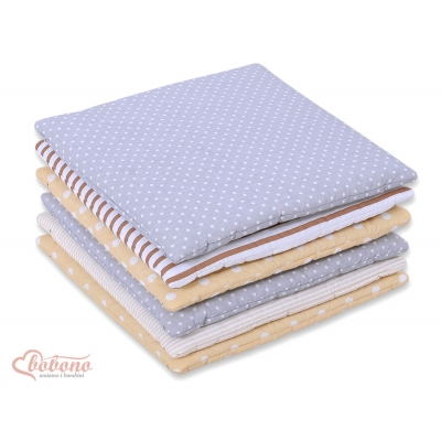 Babybett Kopfschutz 6tlg - Set 53