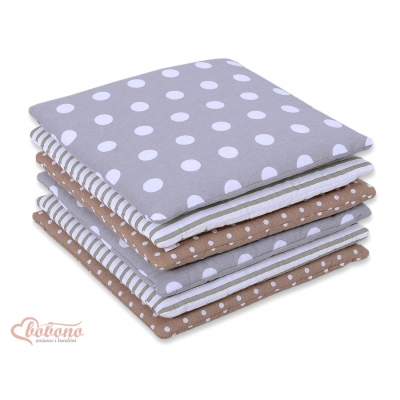 Babybett Kopfschutz 6tlg - Set 56