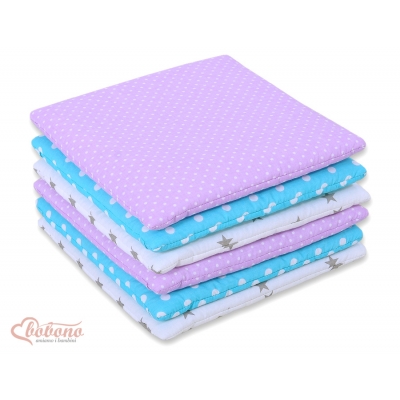 Babybett Kopfschutz 6tlg - Set 58
