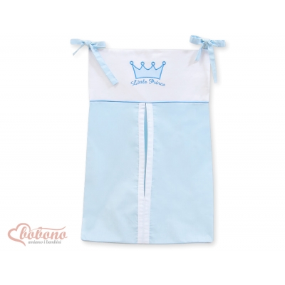Babybett Windelntasche - Little Prince/Princess blau
