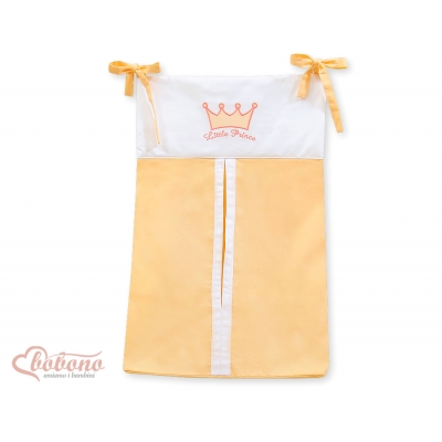 Babybett Windelntasche - Little Prince/Princess pfirsich