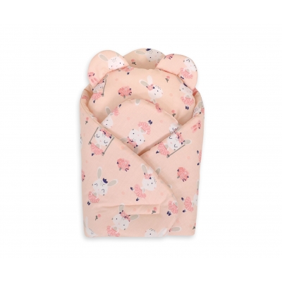 Babyhörnchen für Puppen mit Kissen - Ballerinen rosa