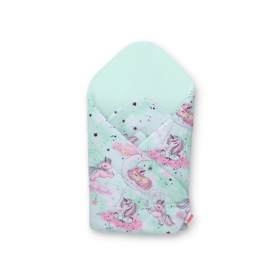 Babyhörnchen mit steifen Einlage - unicorn mint/minze