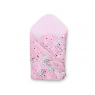 Babyhörnchen mit steifen Einlage - unicorn pink/pink