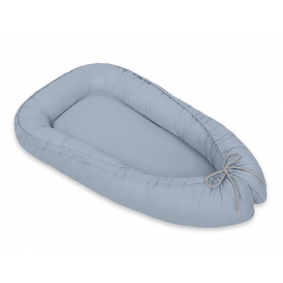 Babynest - pastellblau