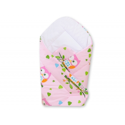 Babynestchen - Basic rosa Eulen