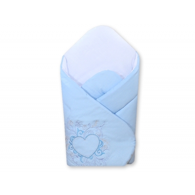 Babyhörnchen mit steife Einlage - Chic blau