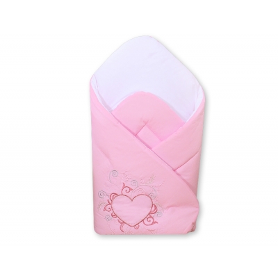 Babyhörnchen mit steife Einlage - Chic hell rosa