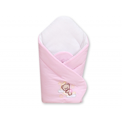 Babynestchen mit Steife Einlage - Gute Nacht rosa